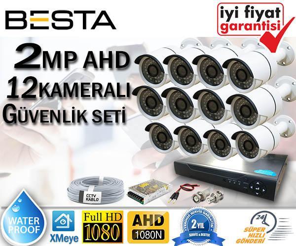 12 Kamerali Guvenlik Sistemi