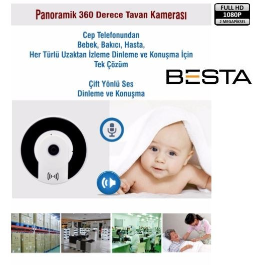 360 derece guvenlik kamerasi