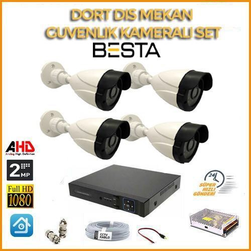 4 Adet Guvenlik Kamerasi