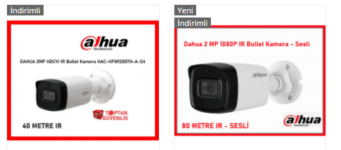 dahua güvenlik kamerası