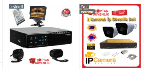 güvenlik kamerası setleri