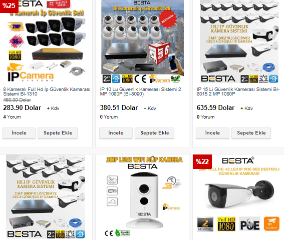 Bina güvenlik kamerası Bina güvenlik kamerası