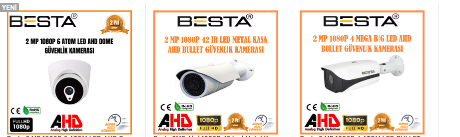 ucuz güvenlik kameraları