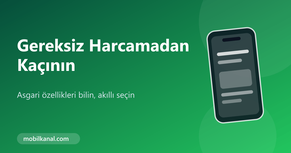 Telefon fiyat performans karşılaştırması
